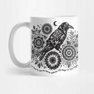 Gothic Boho Raven Mug